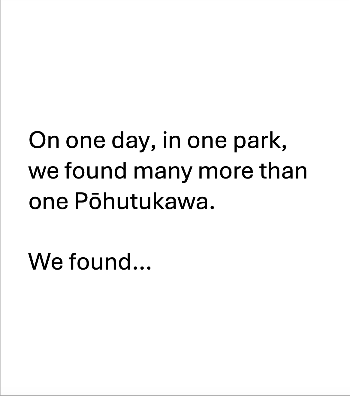 Pōhutukawa Park